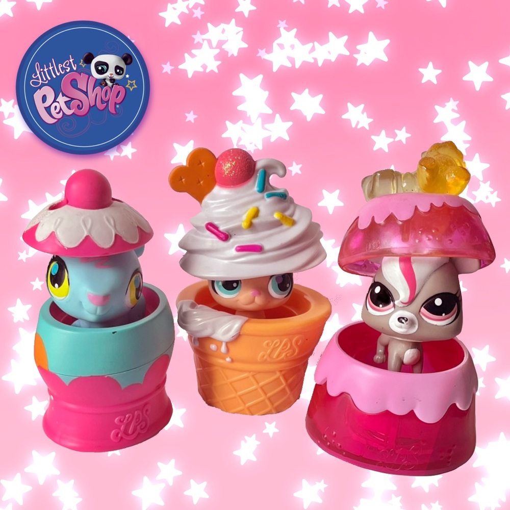 Littlest Pet Shop Hide & Sweet Set of 3